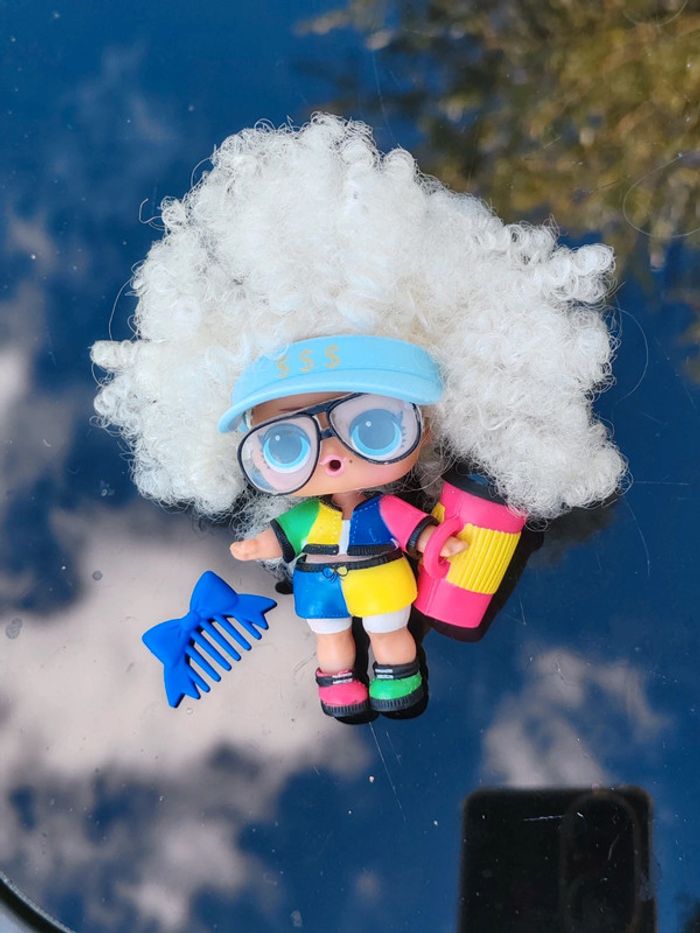 Lol surprise coupe afro et vêtements multicolores - photo numéro 2