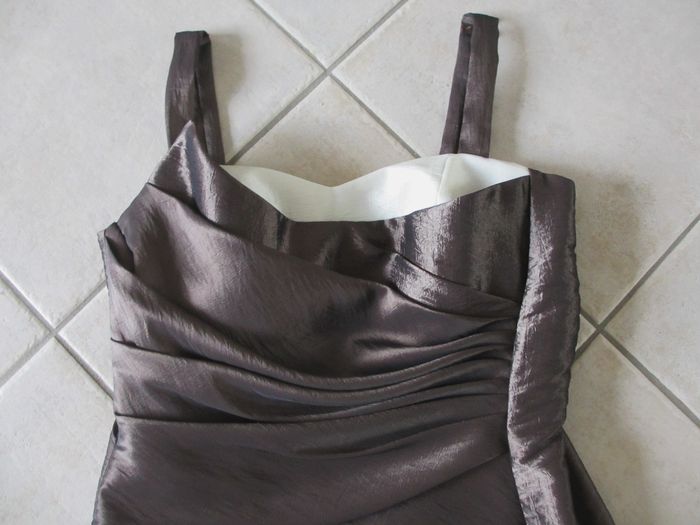 Ensemble robe et boléro femme pour cérémonie Créatif Paris – Taille 38 - photo numéro 4