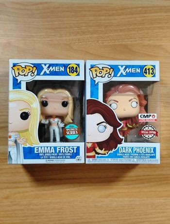 Lot 2 Funko Pop! X-Men Exclusive : Dark Phoenix #413 & Emma Frost #184