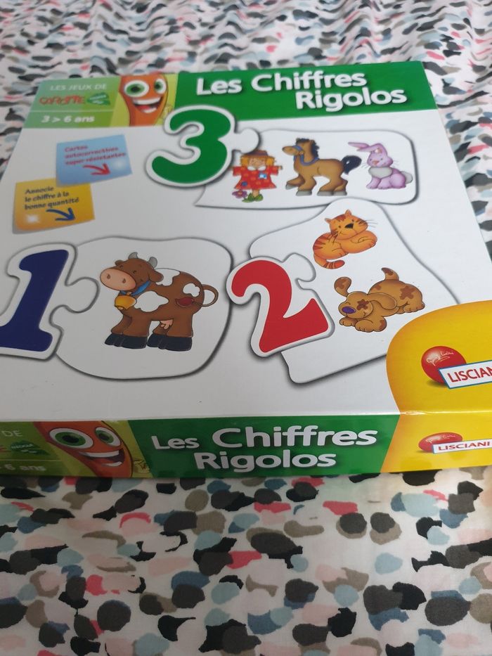 Les chiffres rigolos les jeux de carotte - photo numéro 3