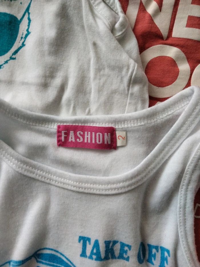 Lot de 3 débardeurs - photo numéro 2