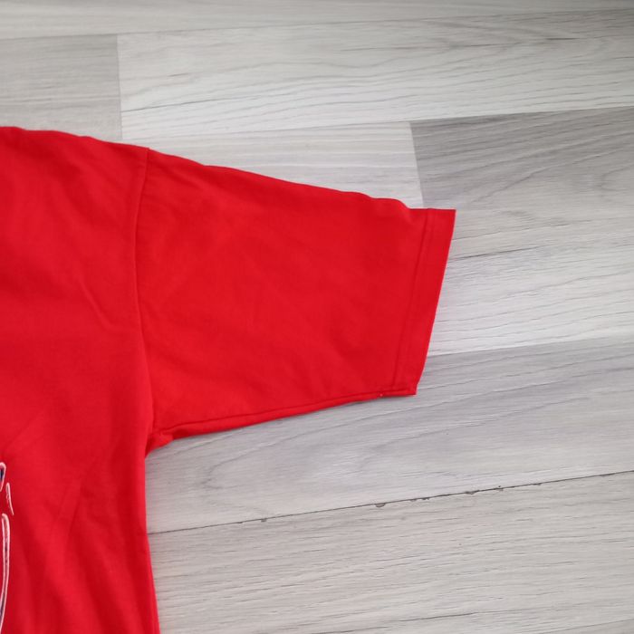 T-shirt rouge imprimé vintage taille XL - photo numéro 3