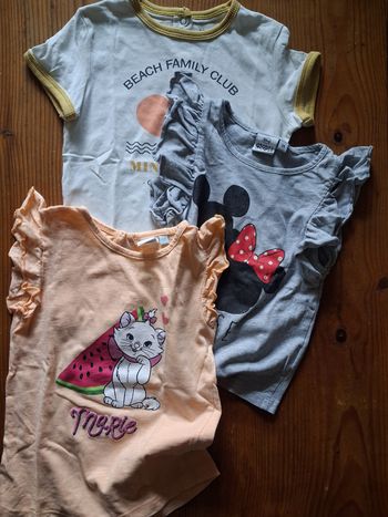T.shirt fille - 3 ans - Différentes Marques