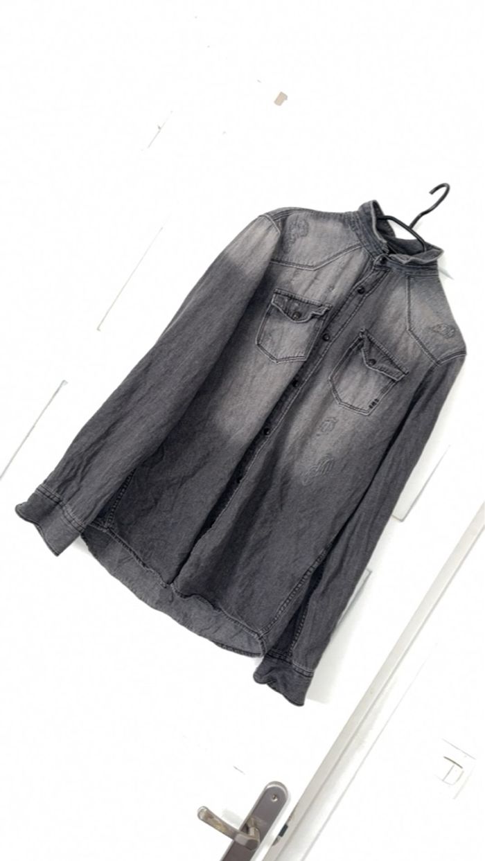 Chemise en jeans homme - photo numéro 2