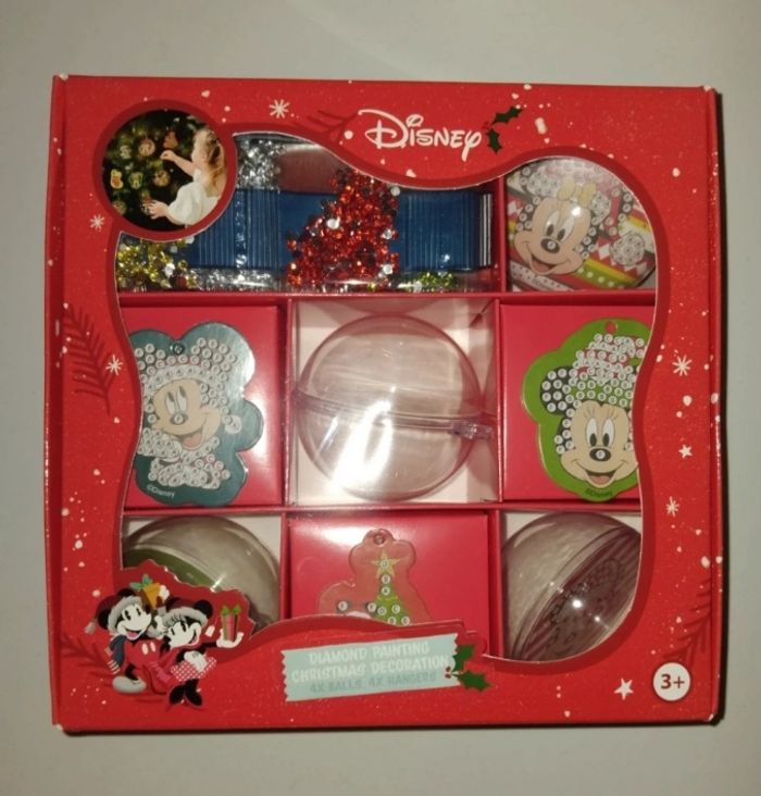 Boule de noel diamant painting