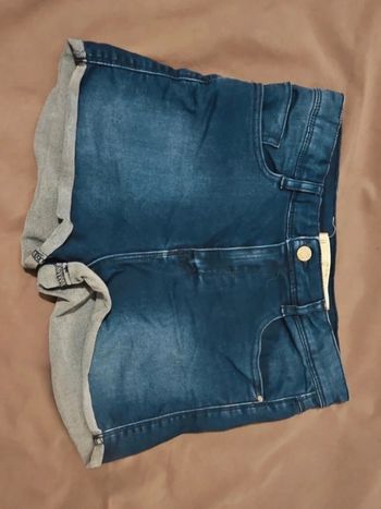 Short en jean taille haute taille 38