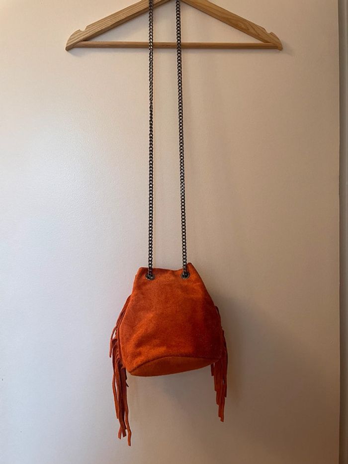 Sac à mains ou bandoulière frange - photo numéro 2