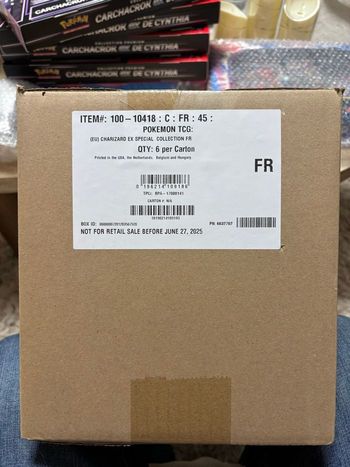 Pokémon - Case Coffret Dracaufeu EX collection spéciale NEUF 