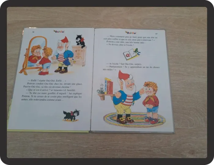 Livre oui oui à l'école - photo numéro 2