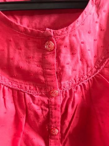 Chemisier Sergent Major. 10 ans. Rose foncé