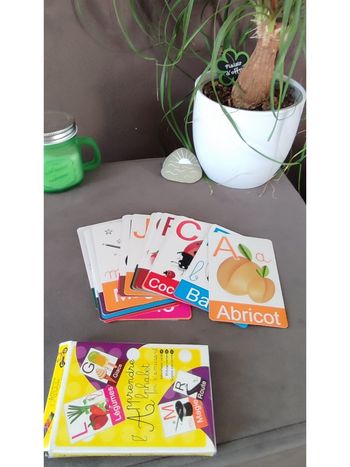 Cartes pour apprendre l'alphabet