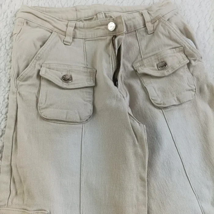 Jean New Jeans cargo évasé taille 36 - photo numéro 3
