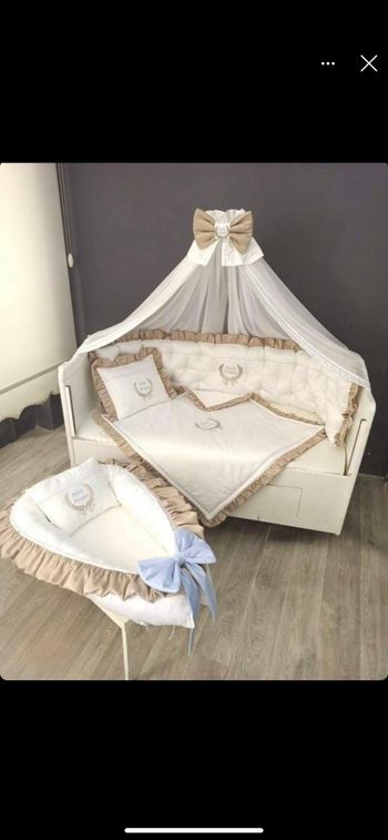 Ensemble de lit et lit à barreaux