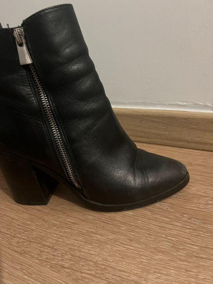 Bottines noires à talons Steve Madden - photo numéro 3