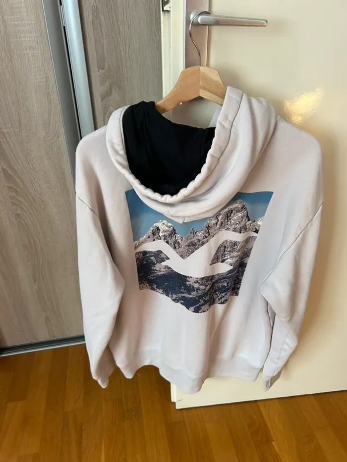 Sweat-shirt à capuche hollister homme XL - photo numéro 2
