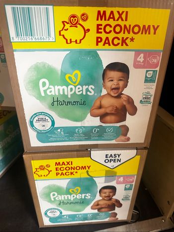 Pampers harmonie taille 4