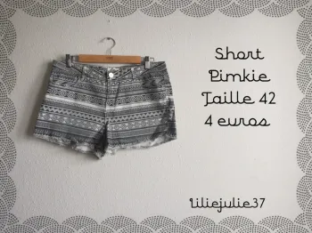 Short Pimkie taille 42