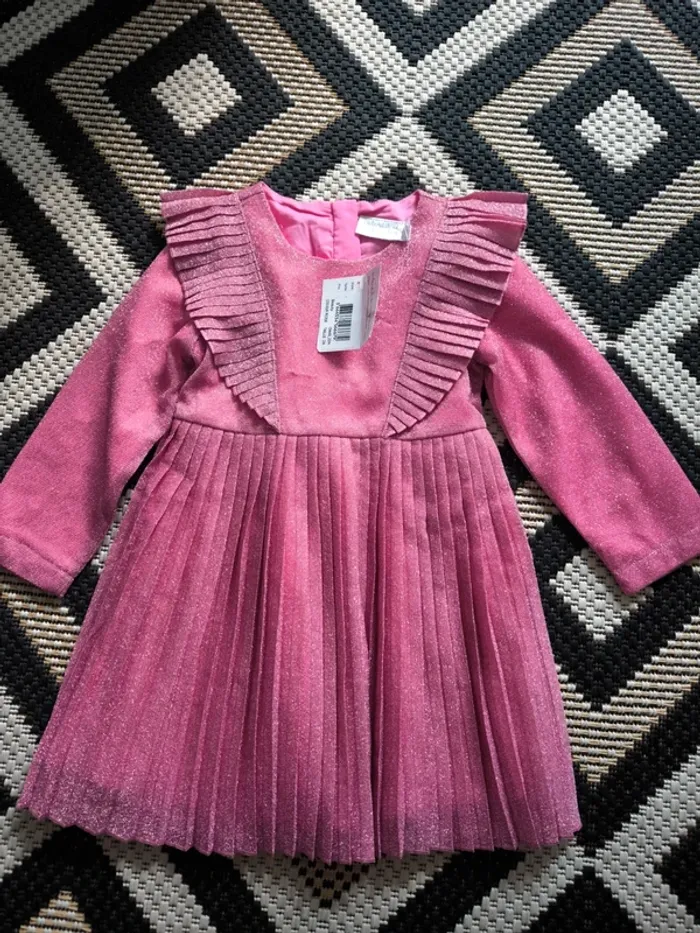 Robe à paillettes interdit de me gronder 2 ans
