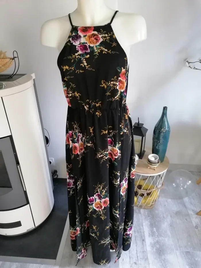 Robe longue fleurie shein 38