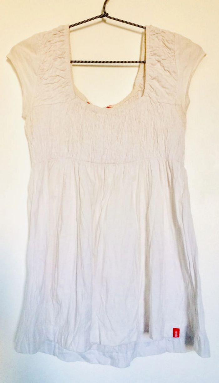 Haut blanc Esprit EDC - photo numéro 3