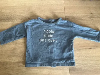 Tee shirt manche longue bébé garçon