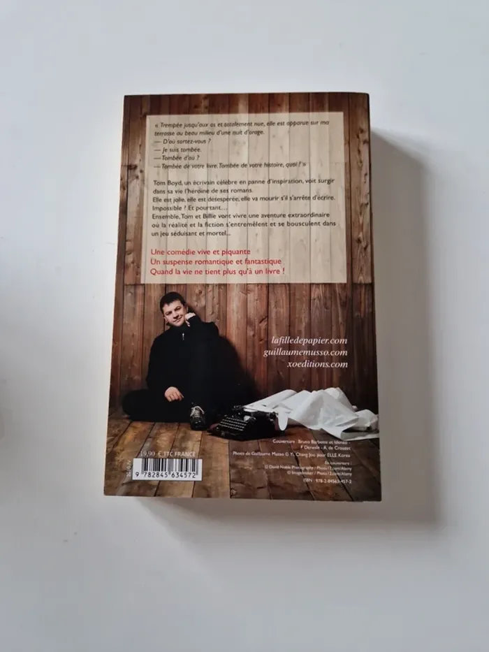 Livre La fille de papier de Guillaume Musso - photo numéro 2