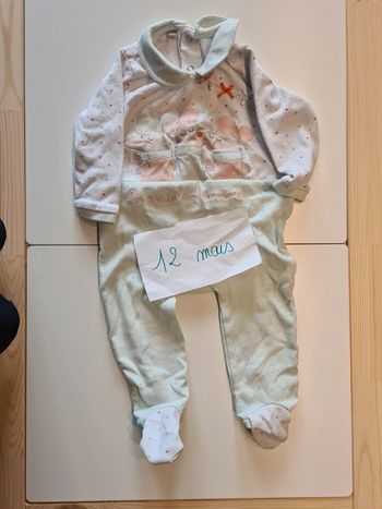 Pyjama été fille 12 mois