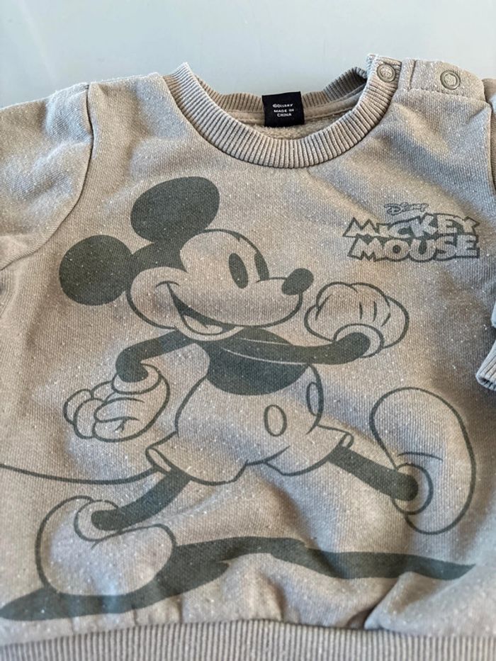 Pull kaki Mickey - photo numéro 2