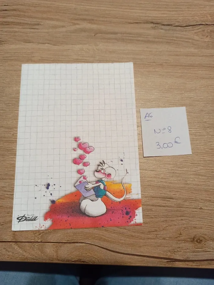 Feuille Diddl A6 8 3,00€