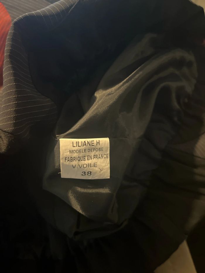 Veste noire et rouge Liliane H - photo numéro 10