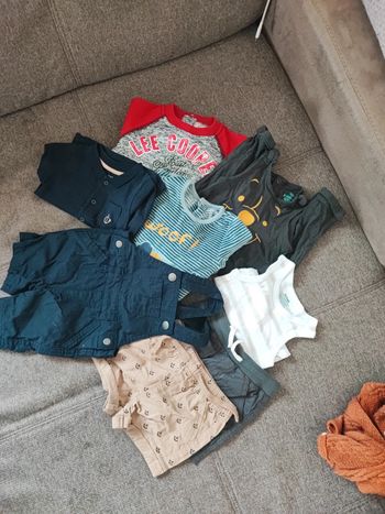 Lot vêtements garçon 6 mois