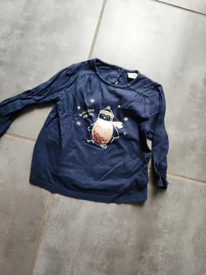 Tee shirt manche longue 23 mois