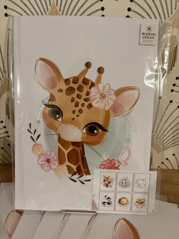 Affiches “Baby Forest” pour chambre enfant