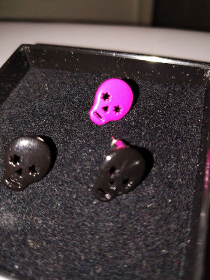 Lot de 3 paires de boucles d'oreilles femmes - photo numéro 2