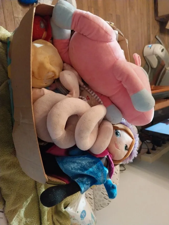 Lots de peluche bébé et enfant