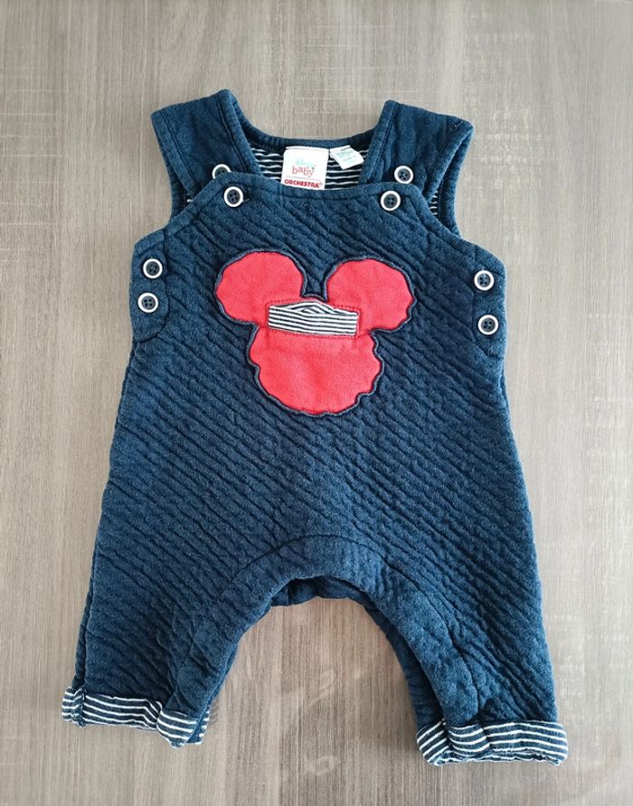 Salopette marine Mickey Disney 3 mois