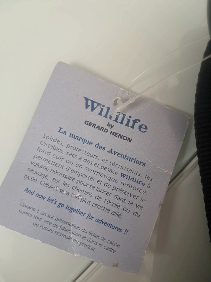 Wildlife grande pochette sacoche bandoulière noire neuve - photo numéro 10