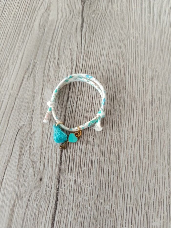 Bracelet tissus liberty reglable - photo numéro 2