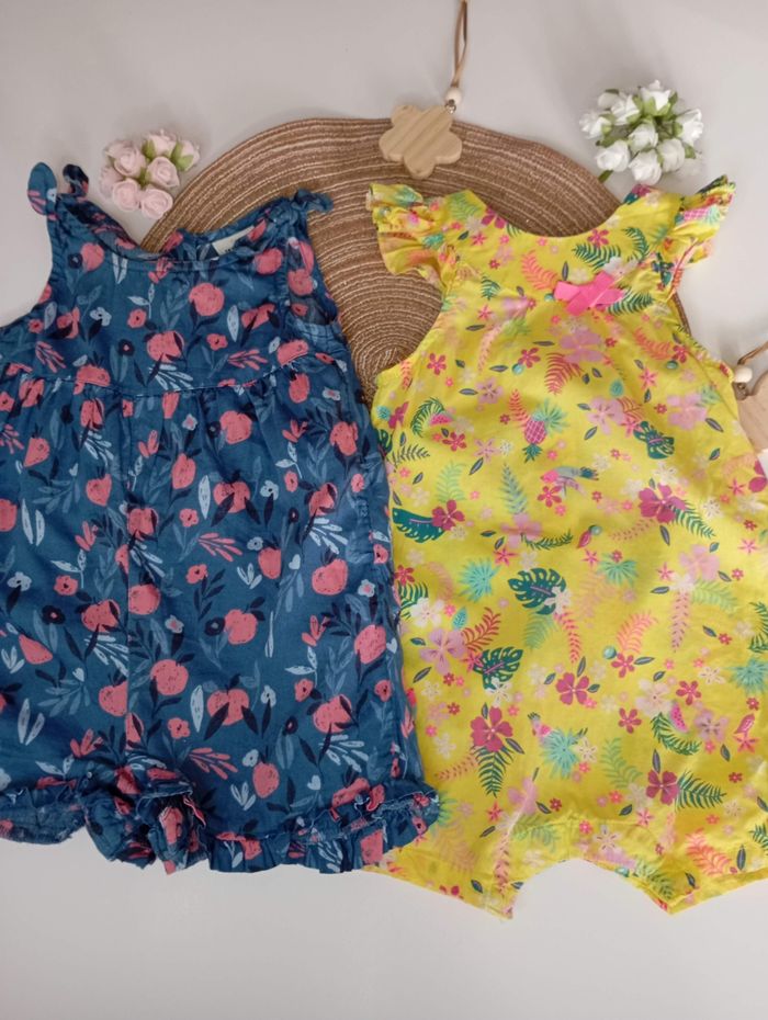 2 combinaisons barboteuses sergent major et TAO