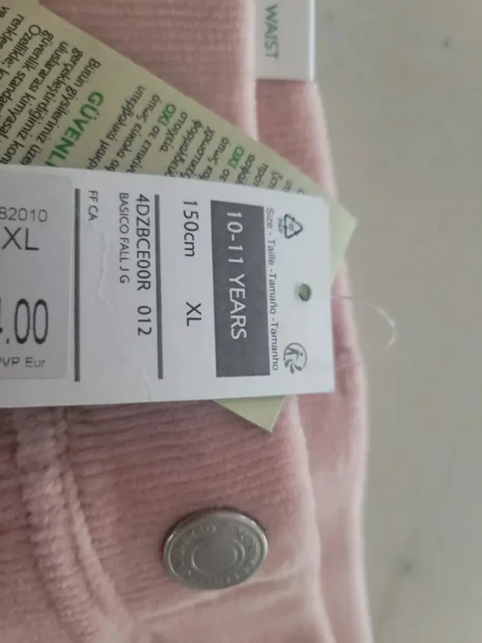 Pantalon velours Benetton - photo numéro 4