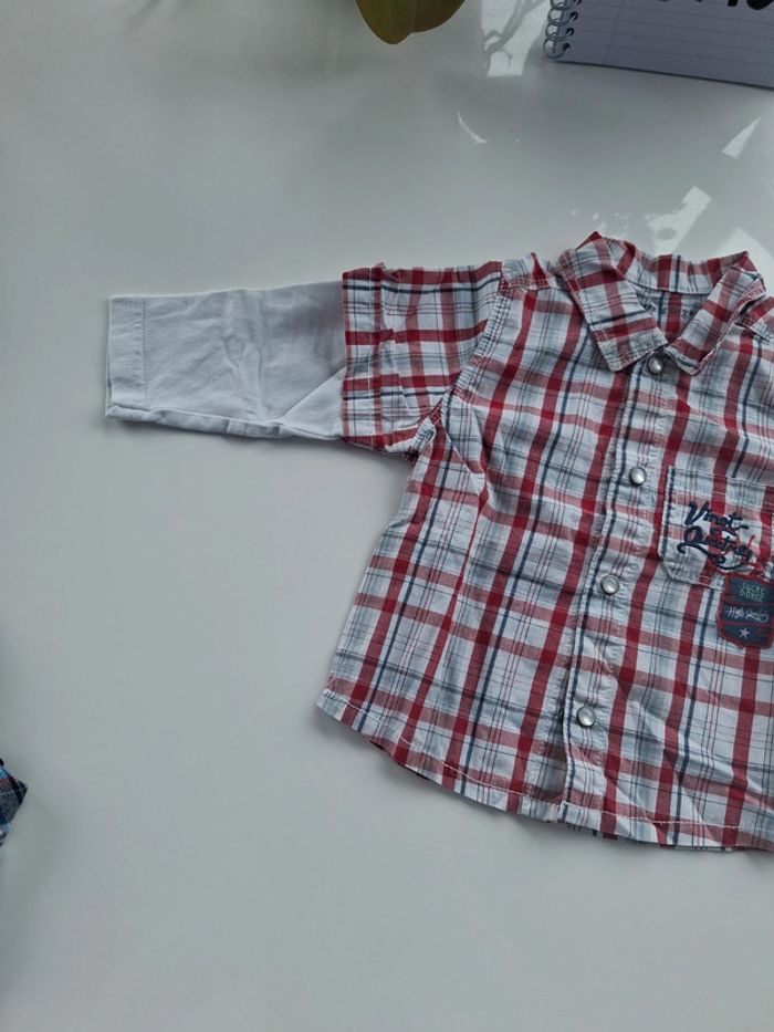 Chemise manches longues 8 mois Sucre d'orge - photo numéro 4