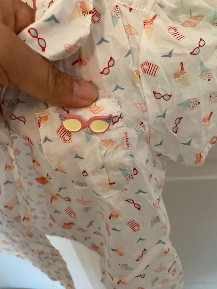 Chemisier lunettes 24 mois sergent major - photo numéro 3