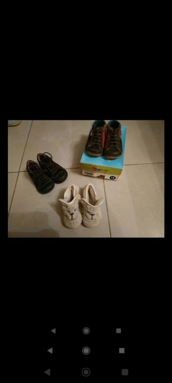 Lot de 3 paires de chaussures