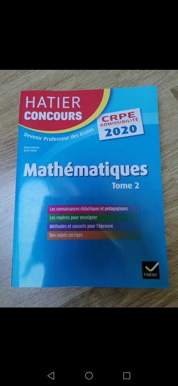 Livres préparation crpe