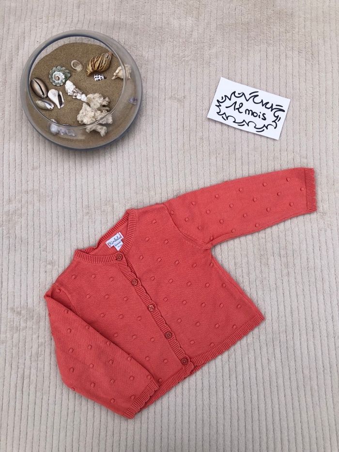 Ensemble (robe et gilet manches longues) - 12 mois (74 cm) - Pat&Ripaton - photo numéro 6