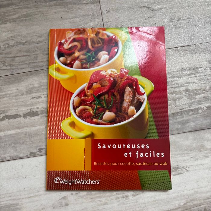 Livre WeightWatchers savoureuses et faciles