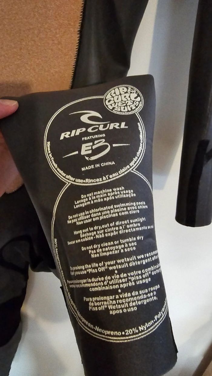 Combinaison surf 3.2 ripcurl - photo numéro 9