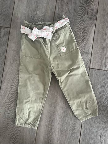 Pantalon léger kaki 23 mois Orchestra