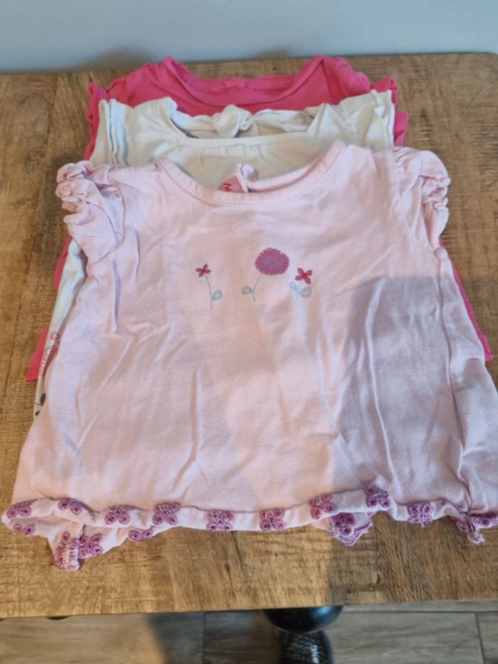Lot de 5 Tee-shirt manches courtes 6 mois - photo numéro 6