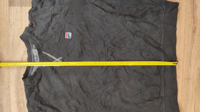 Vêtement homme pull sweat noir Fila taille M #Retrostreet - photo numéro 6